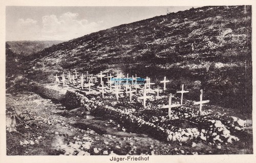 Jäger friedhof argonnen - ak, jäger-friedhof