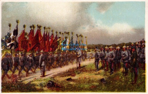 Fahnenparade den - fahnenparade,