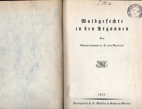 Waldgefechte den argonnen - waldgefechte,