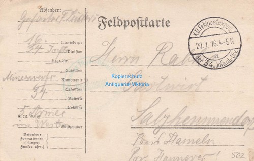 Argonnen - ak,