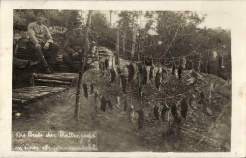 Foto kriegsschauplatz in - ak,