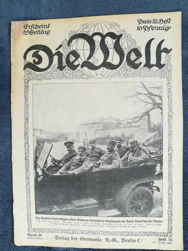 Die welt wochenzeitung 1915 - die,