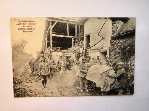 Rückkehr aus schützengraben - rückkehr,