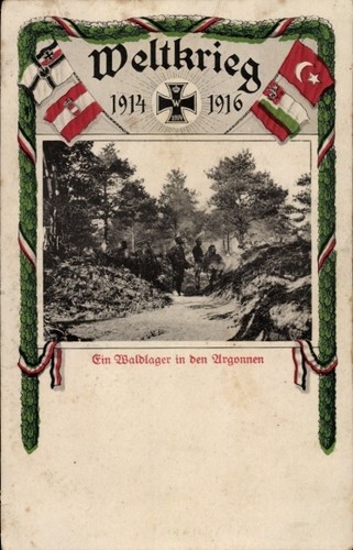 Waldlager den argonnen - ak,